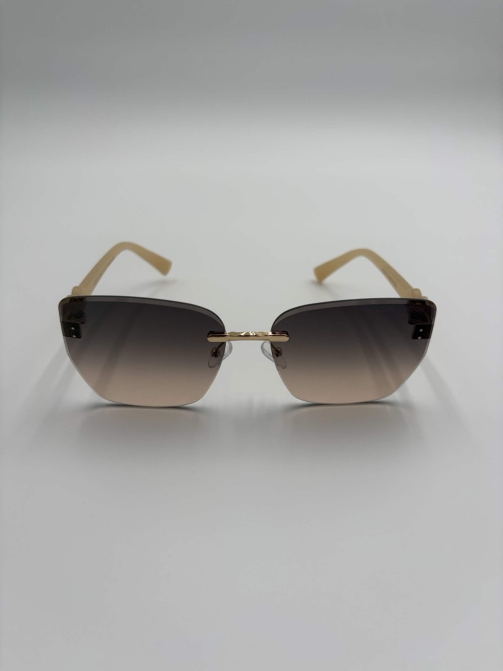 Louis Vuitton Sunglasses Brown Gradient Rimless Sunglasses- LV Glasses